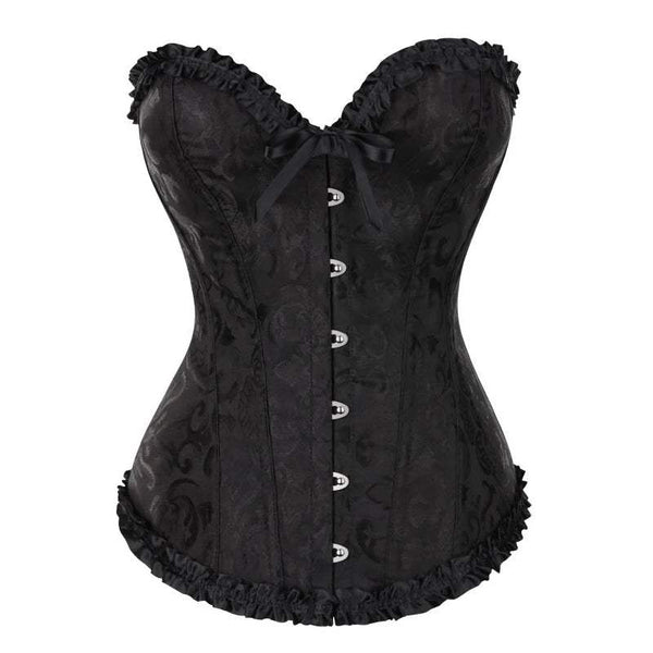 Floral Lace Tummy Control Corset Bustiers - MariaShape